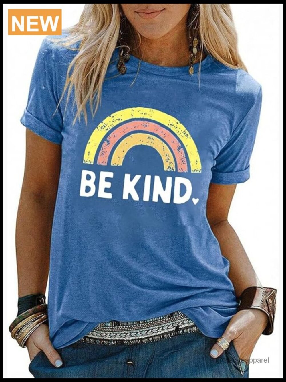 Graphic T Shirt Leopard Be Kind Tee Short Sleeve Loose Fit Summer Cotton
